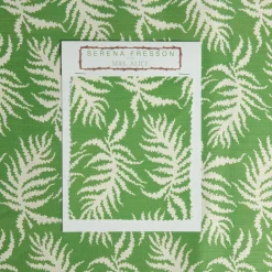 Green Trailing Ferns Fabric