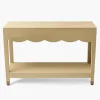 Gwendolyn Grasscloth Console Table