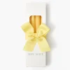 Handmade Soft Yellow Candles (Set of 8)
