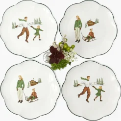 Hansel & Gretel Dinner Plates (Set of 4)