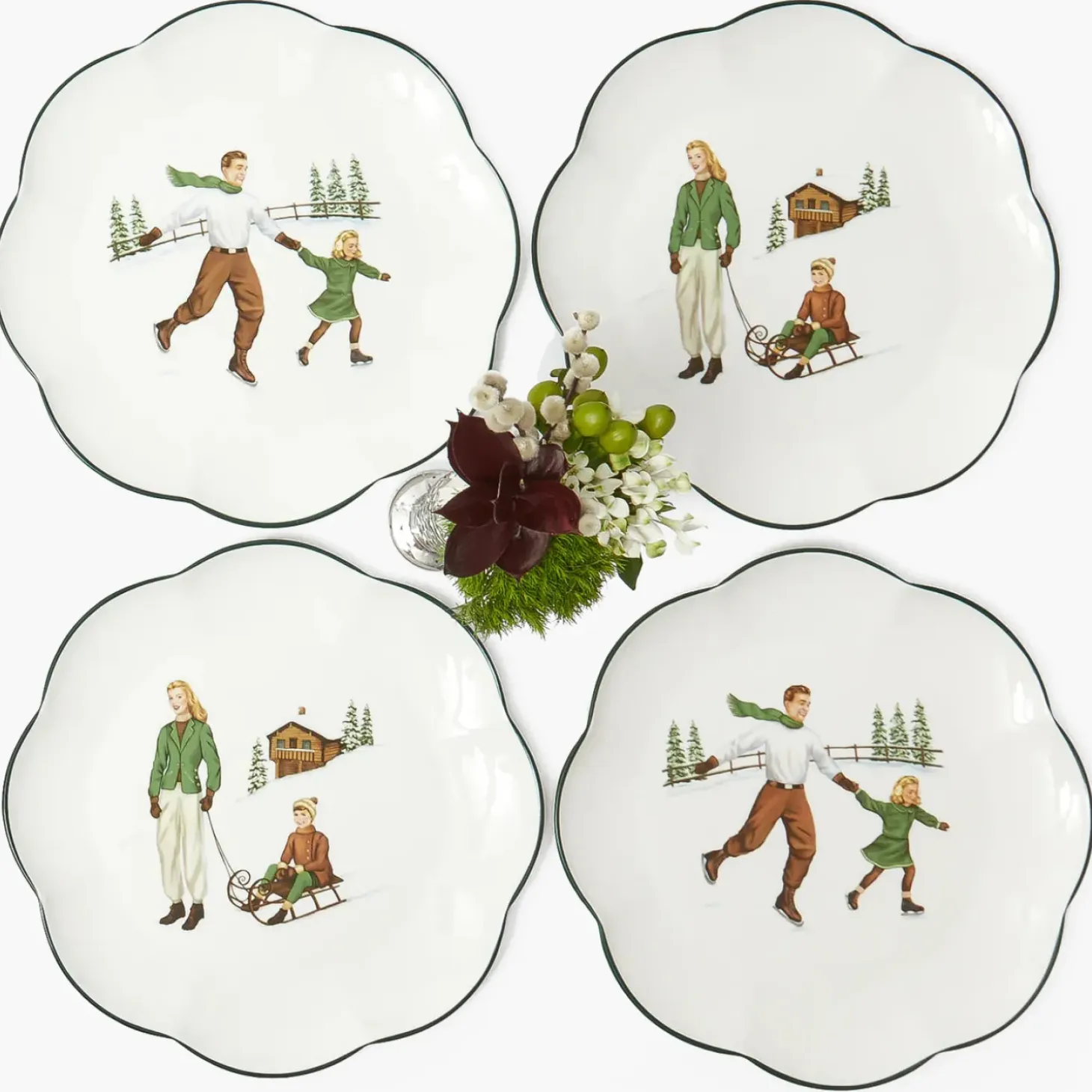 Hansel & Gretel Dinner Plates (Set of 4)