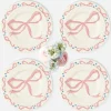 Harley's Bow Dinner & Starter Plates (Set of 8)