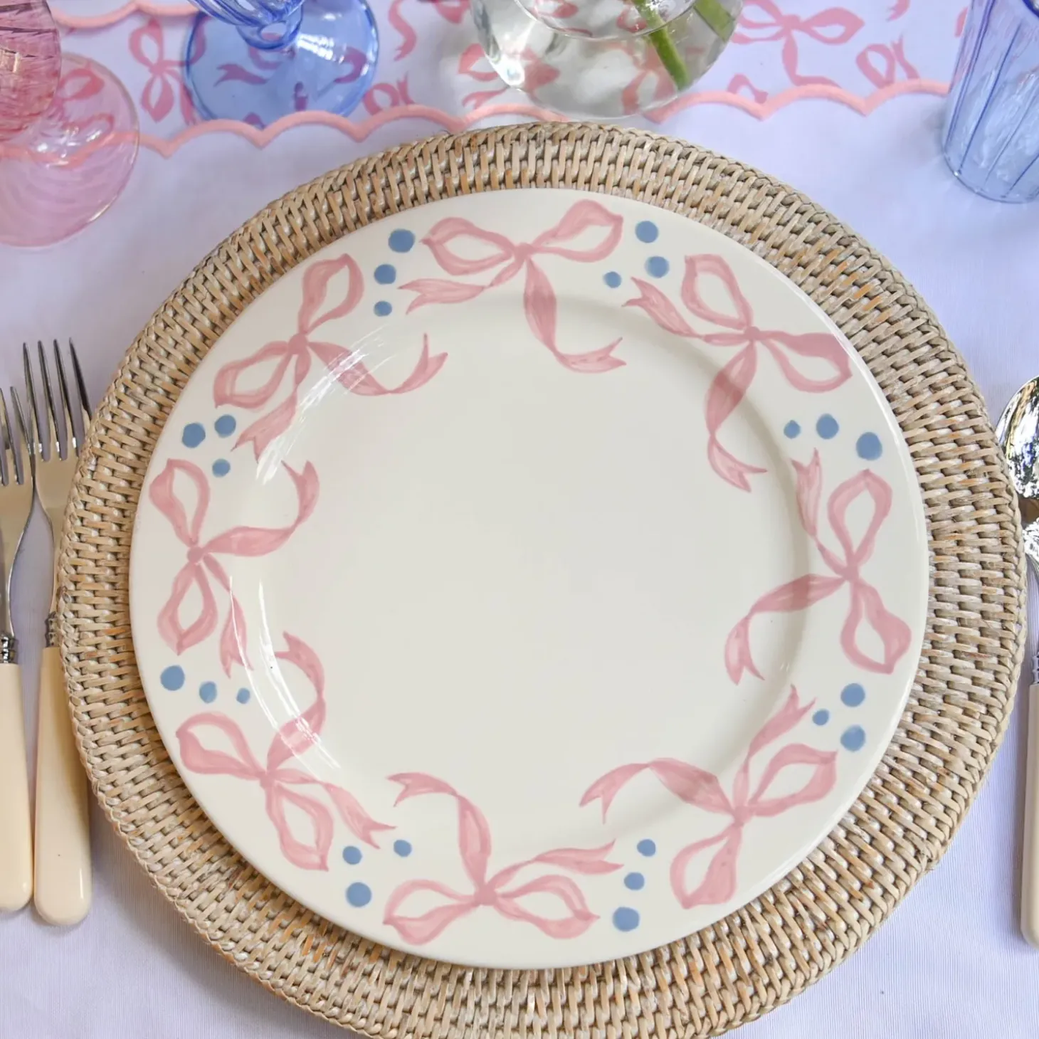 Harley's Bow Dinner Plate