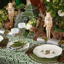 Heidi & Hans Skier Dinner Plate  (Set of 4)