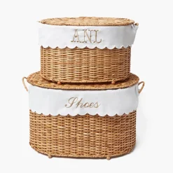 Isabella Rattan Basket (Medium)