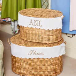 Isabella Rattan Basket (Small)