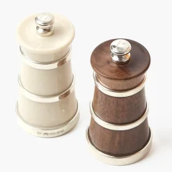 Ivorine & Rosewood Salt & Pepper Set