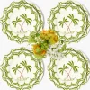 Jardin de Palmier Dinner & Starter Plates (Set of 8)