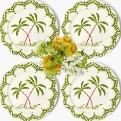 Jardin de Palmier Dinner Plates (Set of 4)