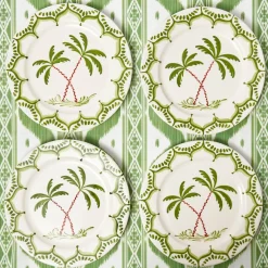 Jardin de Palmier Dinner Plates (Set of 4)