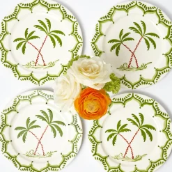Jardin de Palmier Dinner Plates (Set of 4)