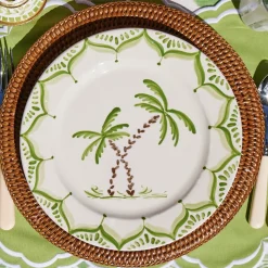 Jardin de Palmier Dinner Plate