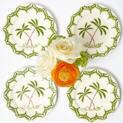 Jardin de Palmier Starter Plates (Set of 4)