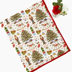 Jolly Nutcracker Tablecloth
