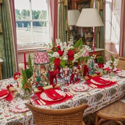 Jolly Nutcracker Tablecloth