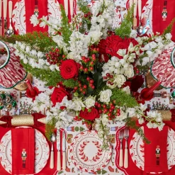 Jolly Nutcracker Tablecloth