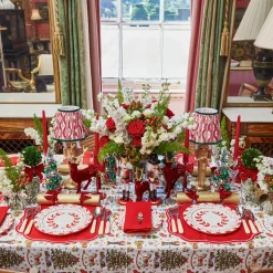 Jolly Nutcracker Tablecloth