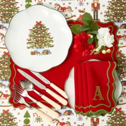 Jolly Nutcracker Tablecloth