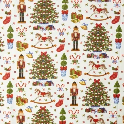 Jolly Nutcracker Tablecloth