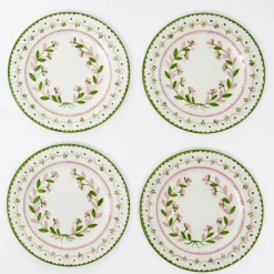 Josephine Garland Dinner Plates (Set of 4)