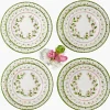 Josephine Garland Dinner & Starter Plates (Set of 8)