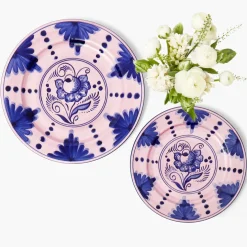 Kamari Pink & Blue Starter Plate