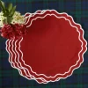 Katherine Berry Red Placemats (Set of 4)