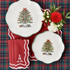Katherine Berry Red Placemats & Napkins (Set of 4)