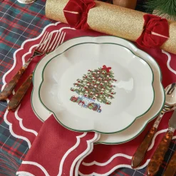 Katherine Berry Red Placemats & Napkins (Set of 4)