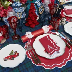 Katherine Berry Red Placemats & Napkins (Set of 4)