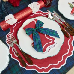 Katherine Berry Red Placemats & Napkins (Set of 4)