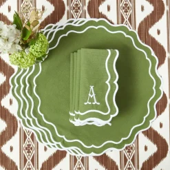 Katherine Green Napkins (Set of 4)