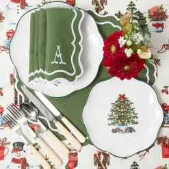 Katherine Green Napkins (Set of 4)