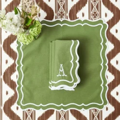 Katherine Green Napkins (Set of 4)