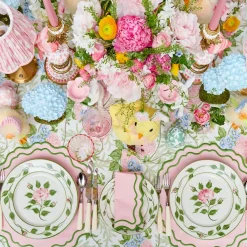 Katherine Pink & Green Napkins (Set of 4)