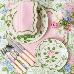 Katherine Pink & Green Napkins (Set of 4)