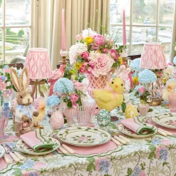 Katherine Pink & Green Placemats & Napkins (Set of 4)