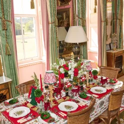 Katherine Red & Green Placemats & Napkins (Set of 4)