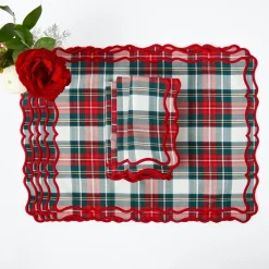 Katherine Tartan Placemats & Napkins (Set of 4)