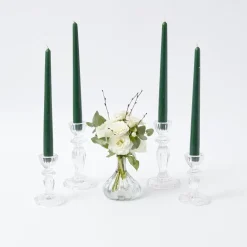 Lace Edge Candle Holders (Pair)