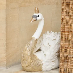 Large Giselle Glitter Swan