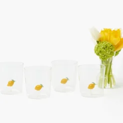 Lemon Glasses (Set of 4)