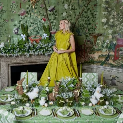 Lily of the Valley Dinner & Starter Plates (Set of 4)