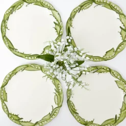 Lily of the Valley Dinner Plates (Set of 4)