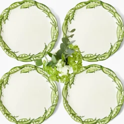 Lily of the Valley Dinner Plates (Set of 4)