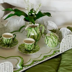 Lily of the Valley Espresso Cup & Saucer