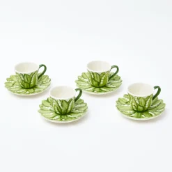 Lily of the Valley Espresso Cup & Saucer