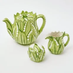 Lily of the Valley Sugar Pot