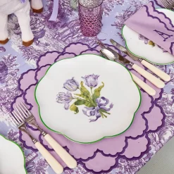 Lily Purple Napkins (Set of 4)