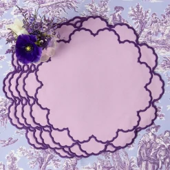Lily Purple Placemats (Set of 4)